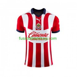 Günstige Fußball Trikotsatz Deportivo Guadalajara Herren Heimtrikot 2023-2024 Kurzarm