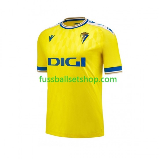 Günstige Fußball Trikotsatz Cádiz CF Herren Heimtrikot 2023-2024 Kurzarm