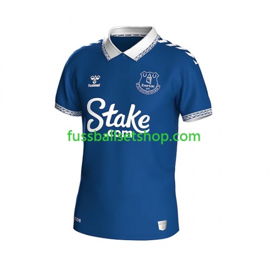 Günstige Fußball Trikotsatz Everton Herren Heimtrikot 2023-2024 Kurzarm