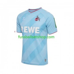Günstige Fußball Trikotsatz FC Köln Herren Ausweichtrikot 2023-2024 Kurzarm