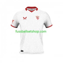 Günstige Fußball Trikotsatz FC Sevilla Herren Heimtrikot 2023-2024 Kurzarm