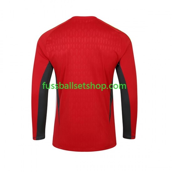 Günstige Fußball Trikotsatz Fulham Torwart Herren Heimtrikot 2023-2024 Langarm