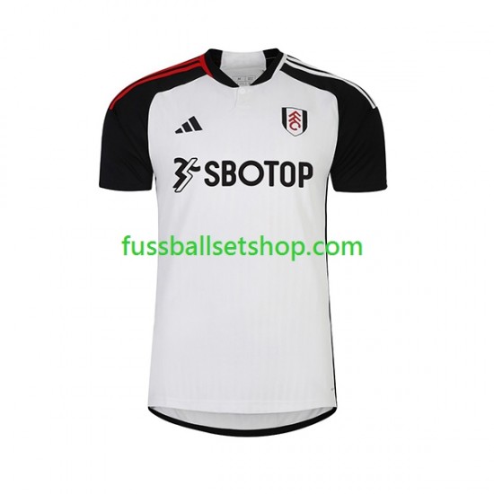 Günstige Fußball Trikotsatz Fulham Herren Heimtrikot 2023-2024 Kurzarm