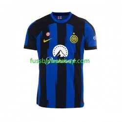 Günstige Fußball Trikotsatz Inter Mailand Herren Heimtrikot 2023-2024 Kurzarm