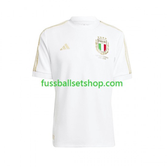 Günstige Fußball Trikotsatz Italien Anniversary Herren Heimtrikot 2023 Kurzarm