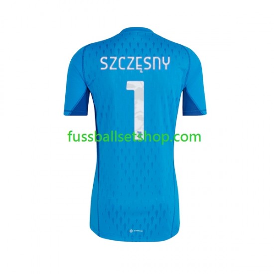 Günstige Fußball Trikotsatz Juventus Turin Wojciech Szczesny 1 Torwart Herren Heimtrikot 2023-2024 Kurzarm