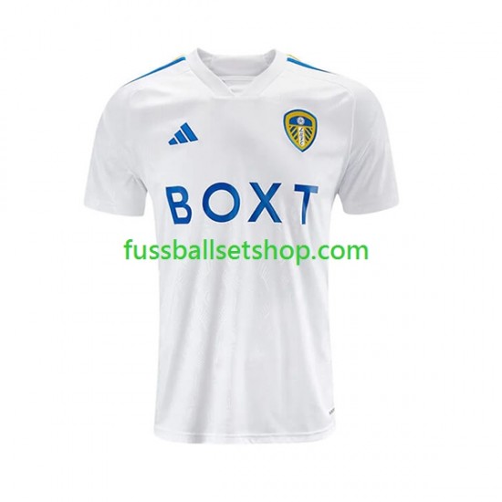 Günstige Fußball Trikotsatz Leeds United Herren Heimtrikot 2023-2024 Kurzarm