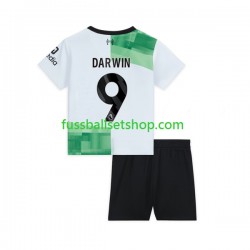 Günstige Fußball Trikotsatz Liverpool Darwin Nunez 9 Kinder Auswärtstrikot 2023-2024 Kurzarm