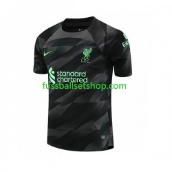 Günstige Fußball Trikotsatz Liverpool Torwart Herren Auswärtstrikot 2023-2024 Kurzarm