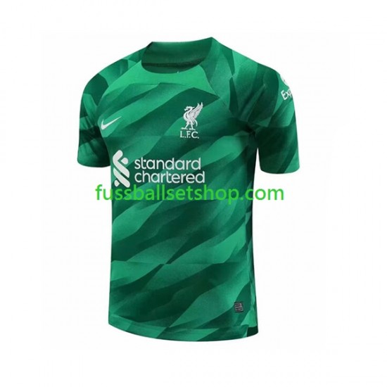 Günstige Fußball Trikotsatz Liverpool Torwart Herren Heimtrikot 2023-2024 Kurzarm