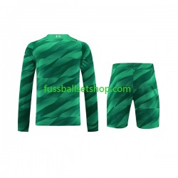 Günstige Fußball Trikotsatz Liverpool Torwart Kinder Heimtrikot 2023-2024 Langarm