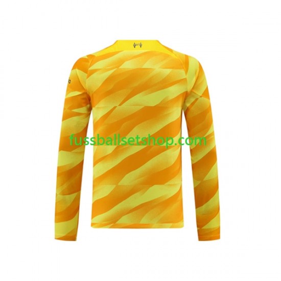 Günstige Fußball Trikotsatz Liverpool Torwart Herren Ausweichtrikot 2023-2024 Langarm