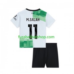 Günstige Fußball Trikotsatz Liverpool M.Salah 11 Kinder Auswärtstrikot 2023-2024 Kurzarm