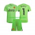 Günstige Fußball Trikotsatz Manchester United De Gea 1 Torwart Kinder Heimtrikot 2023-2024 Kurzarm