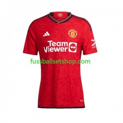 Günstige Fußball Trikotsatz Manchester United Frauen Heimtrikot 2023-2024 Kurzarm