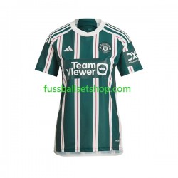 Günstige Fußball Trikotsatz Manchester United Frauen Auswärtstrikot 2023-2024 Kurzarm