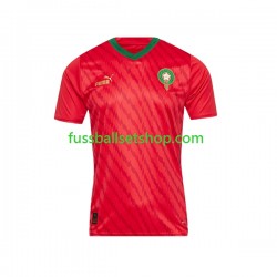 Günstige Fußball Trikotsatz Marokko Herren Heimtrikot 2023 Kurzarm