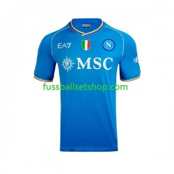 Günstige Fußball Trikotsatz SSC Neapel Herren Heimtrikot 2023-2024 Kurzarm
