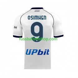 Günstige Fußball Trikotsatz SSC Neapel OSIMHEN 9 Herren Auswärtstrikot 2023-2024 Kurzarm
