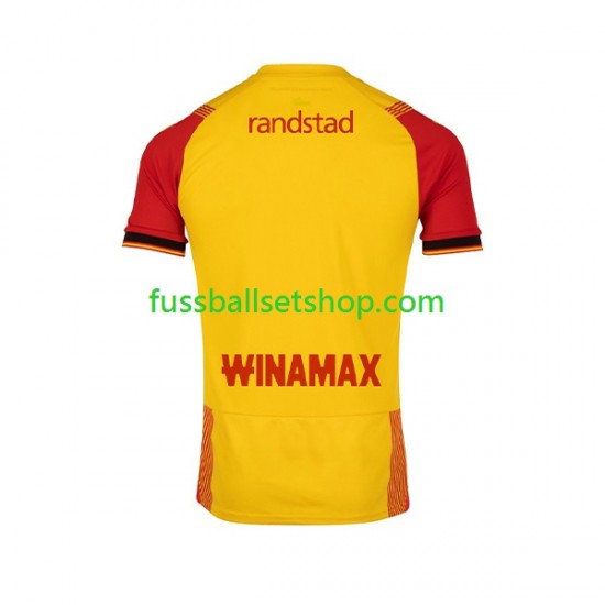 Günstige Fußball Trikotsatz RC Lens Herren Heimtrikot 2023-2024 Kurzarm