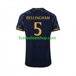 Günstige Fußball Trikotsatz Real Madrid Jude Bellingham 5 Herren Auswärtstrikot 2023-2024 Kurzarm