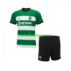 Günstige Fußball Trikotsatz Sporting CP Kinder Heimtrikot 2023-2024 Kurzarm