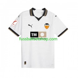 Günstige Fußball Trikotsatz Valencia CF Herren Heimtrikot 2023-2024 Kurzarm