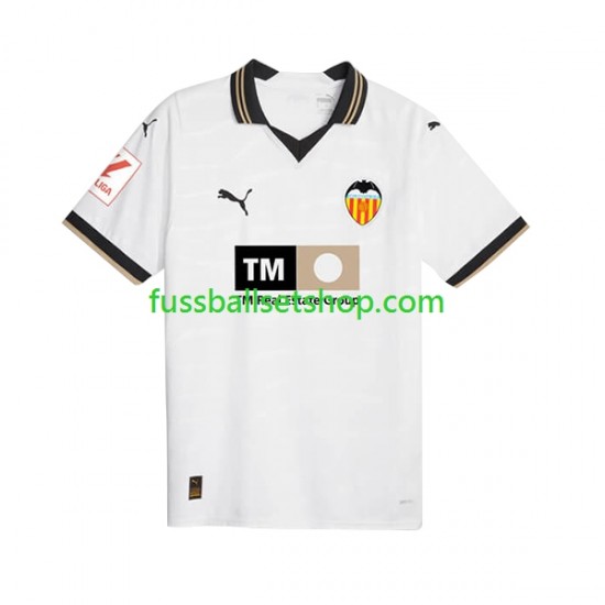 Günstige Fußball Trikotsatz Valencia CF Herren Heimtrikot 2023-2024 Kurzarm