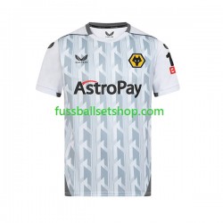 Günstige Fußball Trikotsatz Wolverhampton Wanderers Herren Ausweichtrikot 2023-2024 Kurzarm