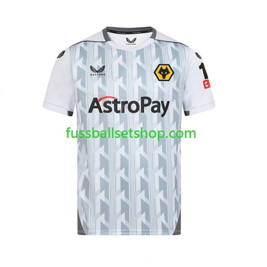 Günstige Fußball Trikotsatz Wolverhampton Wanderers Herren Ausweichtrikot 2023-2024 Kurzarm