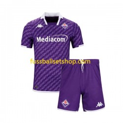 Günstige Fußball Trikotsatz AC Florenz Kinder Heimtrikot 2023-2024 Kurzarm