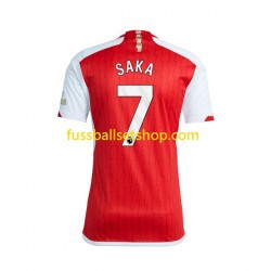 Günstige Fußball Trikotsatz Arsenal Saka 7 Herren Heimtrikot 2023-2024 Kurzarm
