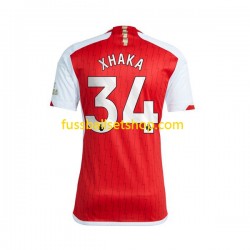 Günstige Fußball Trikotsatz Arsenal Xhaka 34 Herren Heimtrikot 2023-2024 Kurzarm