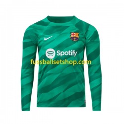 Günstige Fußball Trikotsatz FC Barcelona Torwart Herren Heimtrikot 2023-2024 Langarm