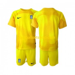 Günstige Fußball Trikotsatz Griechenland Torwart Kinder Heimtrikot 2023 Kurzarm