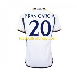 Günstige Fußball Trikotsatz Real Madrid Fran Garcia 20 Herren Heimtrikot 2023-2024 Kurzarm
