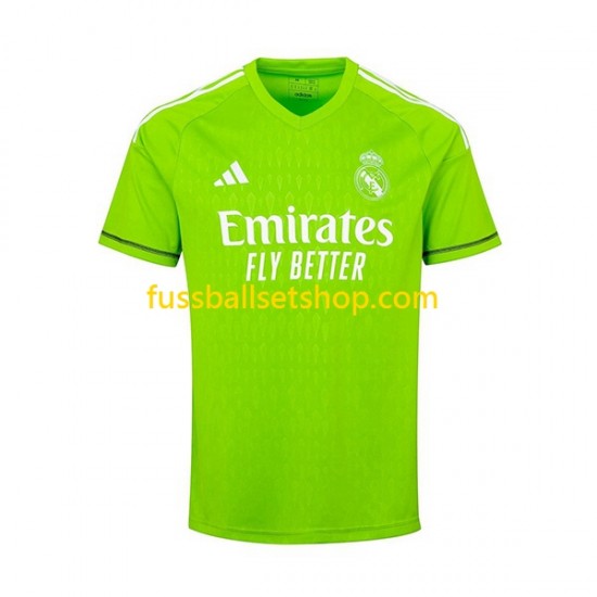 Günstige Fußball Trikotsatz Real Madrid Torwart Herren Heimtrikot 2023-2024 Kurzarm