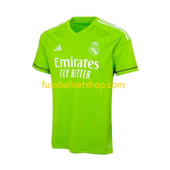 Günstige Fußball Trikotsatz Real Madrid Torwart Herren Heimtrikot 2023-2024 Kurzarm