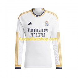 Günstige Fußball Trikotsatz Real Madrid JOSELU 14 Kinder Heimtrikot 2023-2024 Langarm
