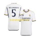 Günstige Fußball Trikotsatz Real Madrid Jude Bellingham 5 Herren Heimtrikot 2023-2024 Kurzarm