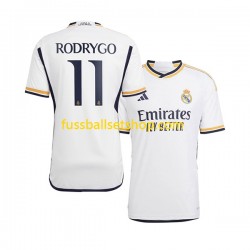 Günstige Fußball Trikotsatz Real Madrid Rodrygo Goes 11 Herren Heimtrikot 2023-2024 Kurzarm