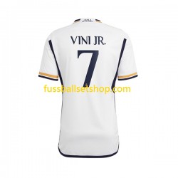 Günstige Fußball Trikotsatz Real Madrid Vinicius Junior 7 Herren Heimtrikot 2023-2024 Kurzarm