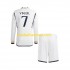 Günstige Fußball Trikotsatz Real Madrid Vinicius Junior 7 Kinder Heimtrikot 2023-2024 Langarm