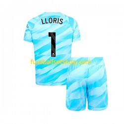 Günstige Fußball Trikotsatz Tottenham Hotspur Hugo Lloris 1 Torwart Kinder Heimtrikot 2023-2024 Kurzarm