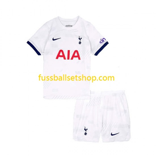 Günstige Fußball Trikotsatz Tottenham Hotspur Kinder Heimtrikot 2023-2024 Kurzarm