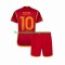 Günstige Fußball Trikotsatz AS Rom Totti 10 Kinder Heimtrikot 2023-2024 Kurzarm