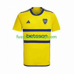 Günstige Fußball Trikotsatz Boca Juniors Herren Auswärtstrikot 2023-2024 Kurzarm