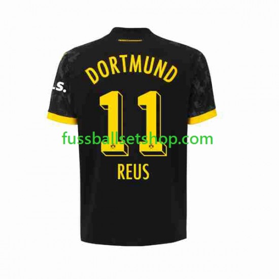 Günstige Fußball Trikotsatz Borussia Dortmund Marco Reus 11 Herren Auswärtstrikot 2023-2024 Kurzarm