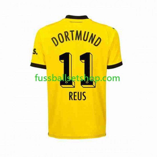 Günstige Fußball Trikotsatz Borussia Dortmund Marco Reus 11 Herren Heimtrikot 2023-2024 Kurzarm