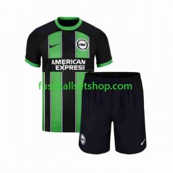 Günstige Fußball Trikotsatz Brighton Hove Albion Kinder Auswärtstrikot 2023-2024 Kurzarm